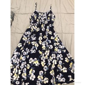 Lauren Conrad Floral Midi Dress